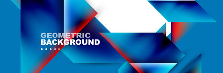 Abstract background with geometric elements. Creative trendy design. Vector Illustrations For...