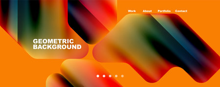 Composition of trendy minimalist geometric elements abstract background. Vector Illustration For...