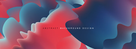 Waves with liquid colors dynamic abstract background for covers, templates, flyers, placards,...