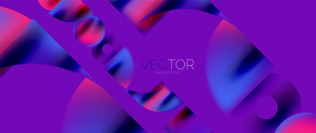 Circle composition abstract wallpaper backgroundのイラスト素材