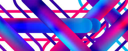 Straight lines minimalist abstract background with fluid colors. Vector Illustration For Wallpaper, Banner, Background, Card, Book Illustration, landing pageのイラスト素材