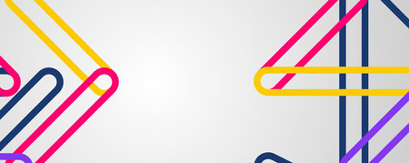 Straight lines minimalist abstract background with fluid colors. Vector Illustration For Wallpaper, Banner, Background, Card, Book Illustration, landing pageのイラスト素材