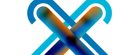 Straight lines minimalist abstract background with fluid colors. Vector Illustration For Wallpaper, Banner, Background, Card, Book Illustration, landing pageのイラスト素材
