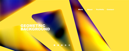 Geometric shapes minimalist abstract background. Vector Illustration For Wallpaper, Banner, Background, Card, Book Illustration, landing pageのイラスト素材