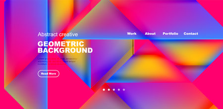 Dynamic bright lines abstract background, stripes with fluid colors, liquid gradients. Vector Illustration For Wallpaper, Banner, Background, Card, Book Illustration, landing pageのイラスト素材