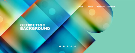 Squares and lines dynamic speed abstract background. Vector Illustration For Wallpaper, Banner, Background, Card, Book Illustration, landing pageのイラスト素材