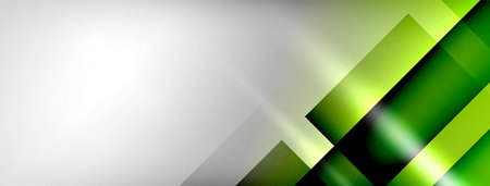 Light and shadow squares and lines abstract backgroundのイラスト素材