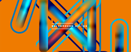 Straight lines minimalist abstract background with fluid colors. Vector Illustration For Wallpaper, Banner, Background, Card, Book Illustration, landing pageのイラスト素材
