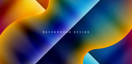 Colorful bubble abstract background with shadow effects. Minimalist geometric vector Illustration For Wallpaper, Banner, Background, Card, Book Illustration, landing pageのイラスト素材