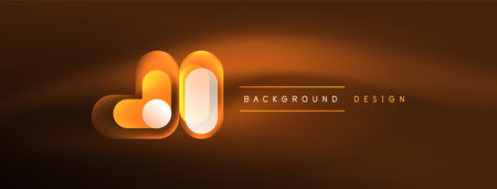 Neon circle abstract background. Template for wallpaper, banner, presentation, backgroundのイラスト素材