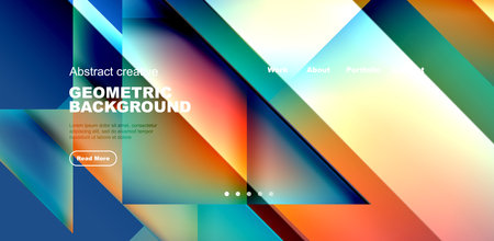 Dynamic bright lines abstract background, stripes with fluid colors, liquid gradients. Vector Illustration For Wallpaper, Banner, Background, Card, Book Illustration, landing pageのイラスト素材