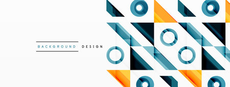 Circle minimal abstract background. Design for wallpaper, banner, background, landing page, wall...