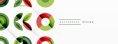 Vibrant and eye-catching vector background featuring a grid of colorful circles arranged in a patterned composition, perfect for modern and trendy designsのイラスト素材