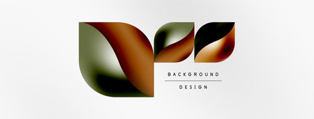 Vector abstract geometric background. Techno flower petals concept. Wallpaper or texture design,...