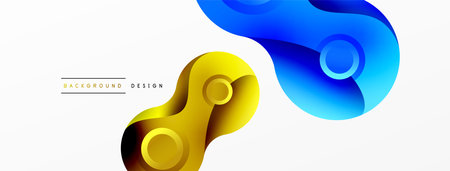 Circle geometric background. Abstract modern backdrop. Vector Illustration For Wallpaper, Banner, Background, Card, Book Illustration, landing pageのイラスト素材