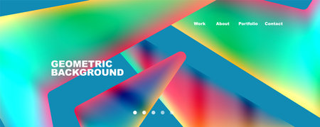 Geometric shapes minimalist abstract background. Vector Illustration For Wallpaper, Banner, Background, Card, Book Illustration, landing pageのイラスト素材