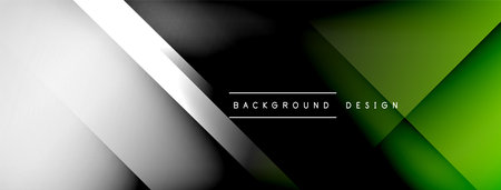 Abstract vector background. Shadow lines and lights with round elements and circles composition. Vector Illustration For Wallpaper, Banner, Background, Card, Book Illustration, landing pageのイラスト素材