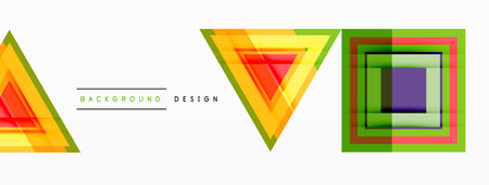 Geometric shapes vector design with dynamic shadow effect features a captivating composition, where precise forms intersect and overlapのイラスト素材