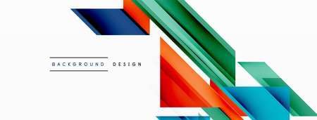 Visually striking background design featuring dynamic geometric lines and arrows. This captivating...