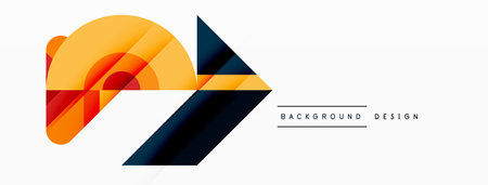 Visually captivating background design showcasing dynamic geometric lines, triangles, and squares. This composition blends precision and movement, creating an engaging graphic with a modern aestheticのイラスト素材