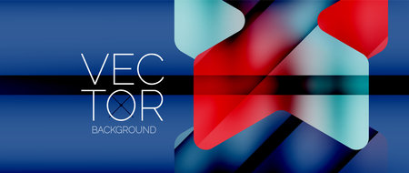 Fluid gradient arrow geometric minimal background. Vibrant, captivating liquid flow design with sleek and dynamic elementsのイラスト素材