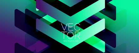 Geometric background adorned with dynamic arrows and sleek lines, forming intricate web of movement and energy, captivating the eye with its mesmerizing patternsのイラスト素材