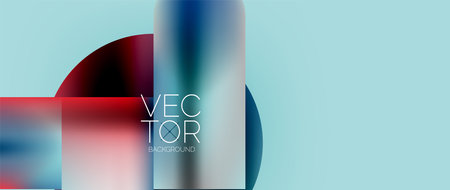 Geometric shapes fluid gradient abstract minimal background for various purposes, including website headers, social media posts, digital art displays, presentations, branding elements, wallpapersのイラスト素材