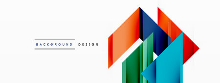 Visually striking background design featuring dynamic geometric lines and arrows. This captivating...