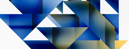 Vivid abstraction unfolds. Triangles in seamless harmony, composing dynamic geometric backdrop....