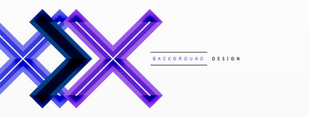 Cross line background minimal geometric template. Design for wallpaper, banner, background, landing page, wall art, invitation, prints, postersのイラスト素材