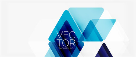 Abstract background. Color transparent triangles in mosaic style with shadow lines. Design for website headers, social media posts, digital art displays, presentations, branding elements, wallpapersのイラスト素材