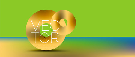 Podium background adorned with fluid gradient color geometric shapes. Eye-catching and modern design. The liquid gradients infuse element of fluidity and energyのイラスト素材