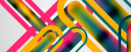 Minimalist straight line abstract background. Vector Illustration For Wallpaper, Banner, Background, Card, Book Illustration, landing pageのイラスト素材