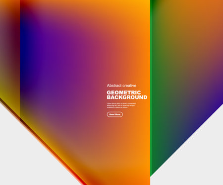 Gradient triangles vector abstract backgroundのイラスト素材