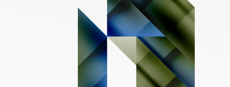 Vivid abstraction unfolds. Triangles in seamless harmony, composing dynamic geometric backdrop....