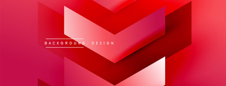 Geometric background adorned with dynamic arrows and sleek lines, forming intricate web of movement...