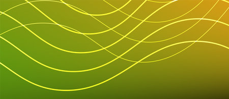 Dynamic wave geometric design. Vector Illustration For Wallpaper, Banner, Background, Card, Book Illustration, landing pageのイラスト素材