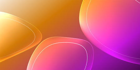 Modern creative geometric abstract background designのイラスト素材