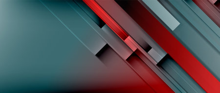 Lines dynamic geometric background. Vector illustration For Wallpaper, Banner, Background, Card,...