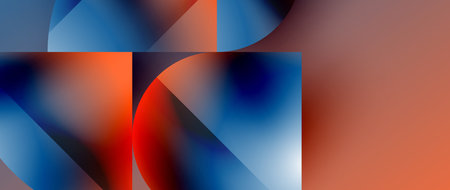 Minimalistic geometric backdrop showcasing metallic circles and squares, embodying understated elegance. Reflective surfaces and precise forms create harmonious blend of simplicity and sophisticationのイラスト素材