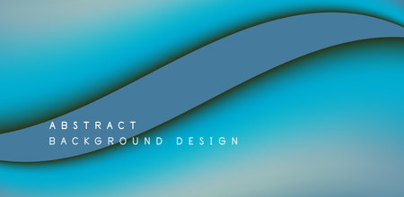 Fluid geometric vector background featuring dynamic liquid shapes, creating captivating abstract visual experience for wallpaper, banner, background, landing page, wall art, invitation, print, posterのイラスト素材