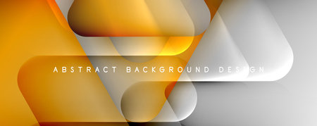 Shadow and Light Triangle Background. Dynamic Geometric Template. Glass Transparent Triangles