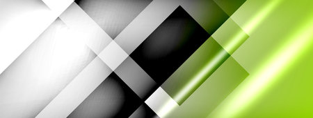 Light and shadow squares and lines abstract backgroundのイラスト素材