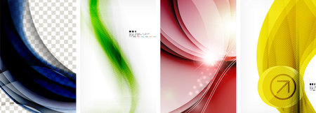 Abstract creative modern poster backgroundsのイラスト素材