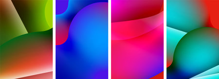 Abstract colors. Abstract backgrounds for wallpaper, business card, cover, poster, banner, brochure,...