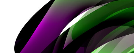 Abstract swirl design geometric concept. Vector Illustration For Wallpaper, Banner, Background, Card, Book Illustration, landing pageのイラスト素材