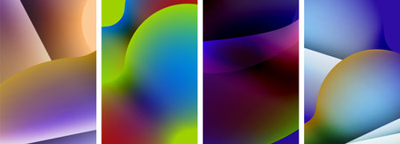 Abstract colors. Abstract backgrounds for wallpaper, business card, cover, poster, banner, brochure,...