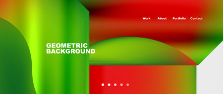 Glassmorphism geometric abstract background. Vector Illustration For Wallpaper, Banner, Background, Card, Book Illustration, landing pageのイラスト素材