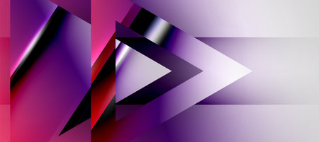Trendy minimal geometric composition abstract background. Shadow lines and lights on glossy...