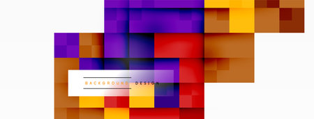 a bunch of colorful squares on a white backgroundのイラスト素材
